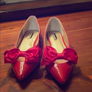 J.Renee Red Patent Shoes Women’s Size 8